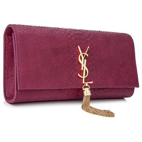 pochette ysl rosa ciclamino